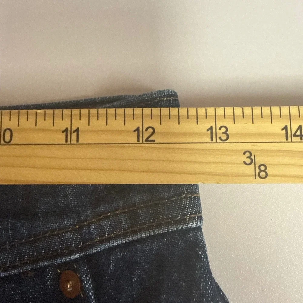 Madewell The Perfect Vintage Straight Jean Women Size 23 Dark Indigo ‎ NH635